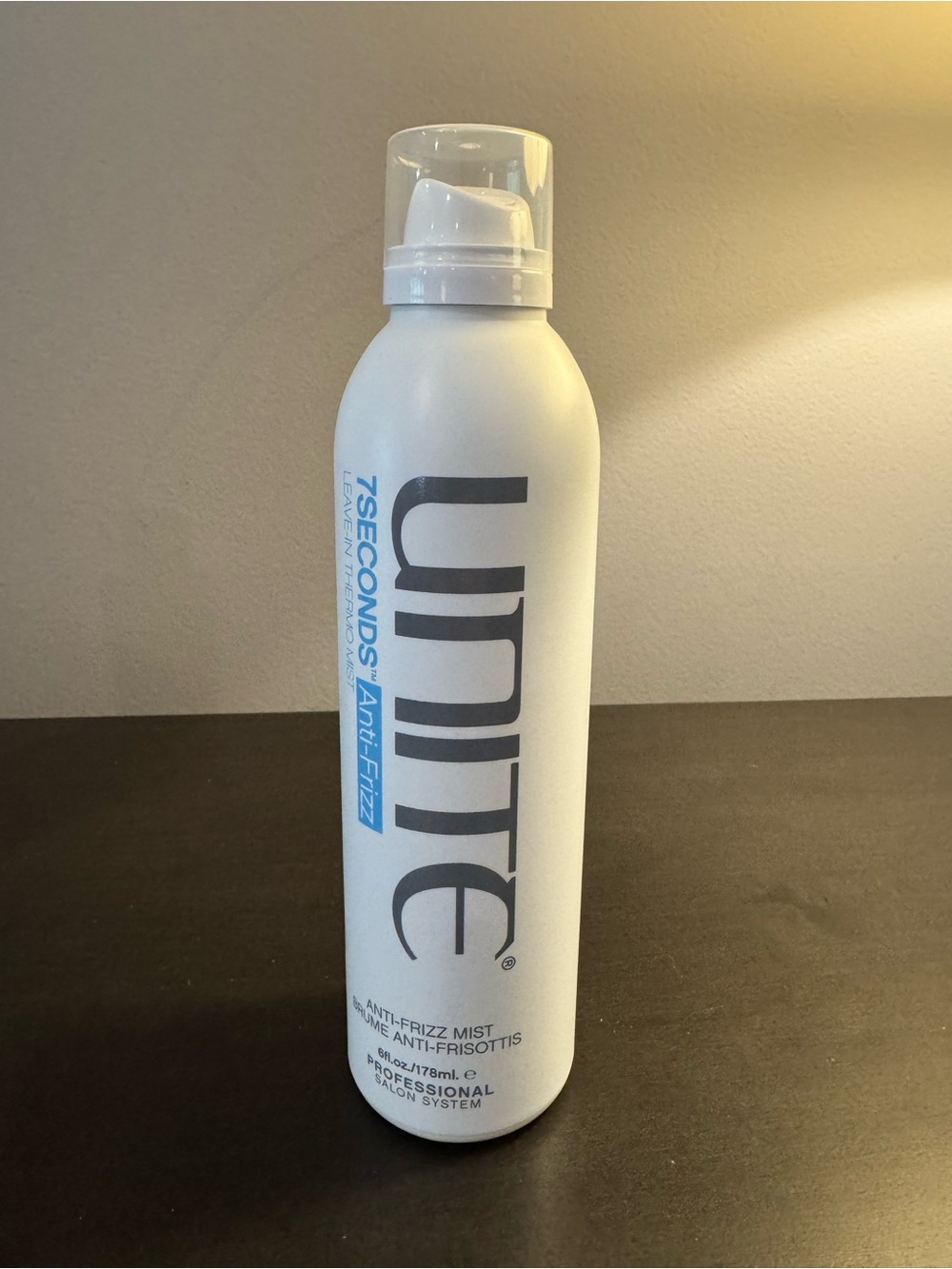 UNITE Hair 7SECONDS Anti-Frizz Thermo Mist 178 ml 6 oz Full Size NEW